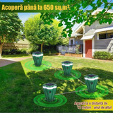 Dispozitiv Solar cu Ultrasunete și Vibrații pentru Alungarea Cârtițelor, Șerpilor și Rozătoarelor