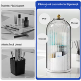 Organizator Baie 3 Compartimente cu Capac Antipraf