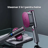 Fier de calcat cu abur portabil 2 in 1
