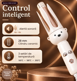 Ondulator Ursulet Automat de Par cu Rotire, 28 mm, Ceramic, 3 Trepte de Temperatura