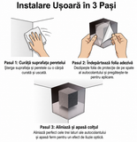 Decorațiune 3D pentru Perete cu Iluzie Optică – Efect Vizual Fascinant