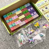 Set Creativ Cuburi Magnetice, 100 piese
