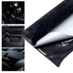 Material Textil Autoadeziv Imitatie de Piele intoarsă (Alcantara)