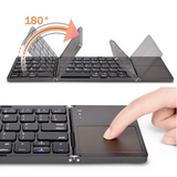 Tastatură pliabilă Bluetooth cu Touchpad