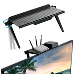 Raft pentru Televizor – Suport Fără Găurire, Ideal pentru Organizare