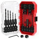 Set de 15 burghie pentru prelucrarea lemnului