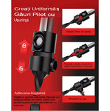Set de 15 burghie pentru prelucrarea lemnului