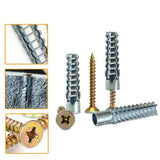 Ancore de Perete din Oțel în Formă de Arbore M6 cu Șuruburi (50 buc)