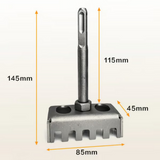 Cutter Pătrat SDS pentru Doze Electrice