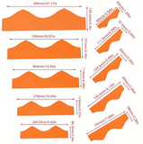 Sablon pentru Taiere si Marcare Tevi (set 10 buc)