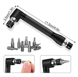 Set 6 Accesorii gaurit si insurubat 90° si 105° – Ideal pentru Spatii inguste