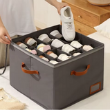 Cutie Depozitare Pantofi Pliabila cu Capac Transparent