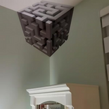 Decorațiune 3D pentru Perete cu Iluzie Optică – Efect Vizual Fascinant