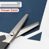 Foarfecă Zig-Zag din Oțel Inoxidabil