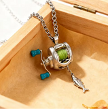 Mini Mulinetă de Pescuit – Colier