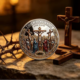 Moneda Crestina Comemorativa – Crucificarea si Invierea lui Hristos