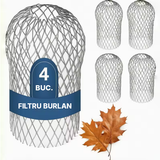 Set 4 Filtre Burlan din Aluminiu - Protecție Anti-Înfundare