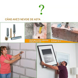 Ancore de Perete din Oțel în Formă de Arbore M6 cu Șuruburi (50 buc)