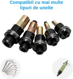 Set Unealta pentru Piulite Nit M3-M8 – 5 Dornuri si 50 Piulite Nit