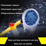 Perie rotativa cu recipient detergent pentru spalat masina